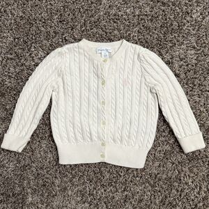 Baby Girl Ralph Lauren 18 Months Knitted Cardigan